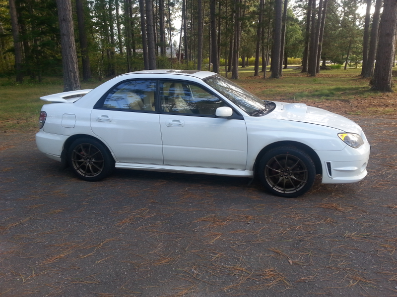 Illustration for article titled New shoes on the WRX.